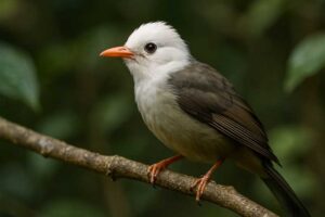 Image of a White-headed Bulbul in its natural habitat