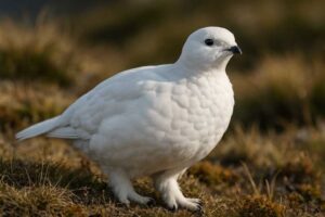 Image of a White-tailed Ptarmigan in its natural habitat