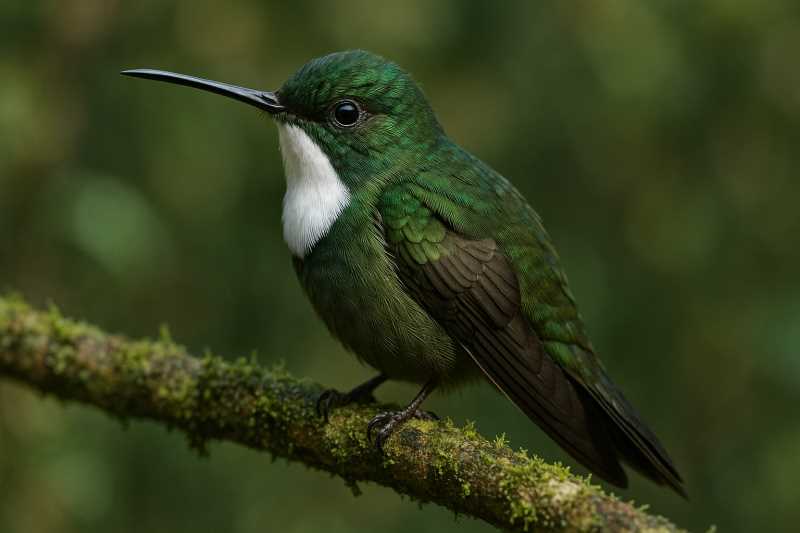 Image of a White-throated Daggerbill in its natural habitat