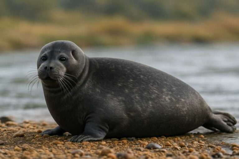 Image of a Baikal Seal in its natural habitat