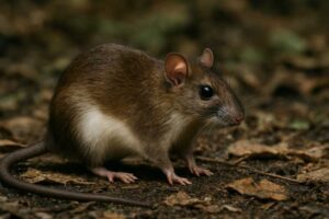 Image of a Brahman White-bellied Rat in its natural habitat