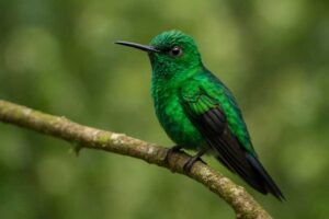 Image of a Canivet's Emerald in its natural habitat