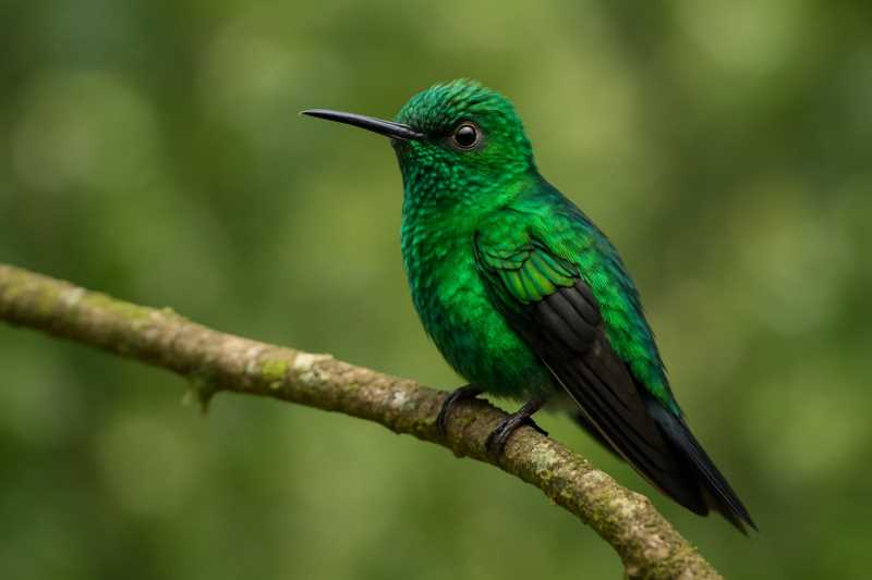 Image of a Canivet's Emerald in its natural habitat