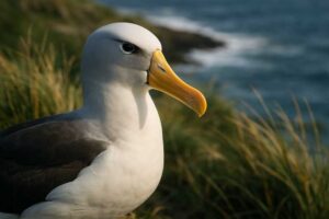 Image of a Chatham Albatross in its natural habitat