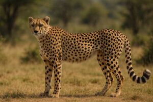 Image of a Cheetah in its natural habitat