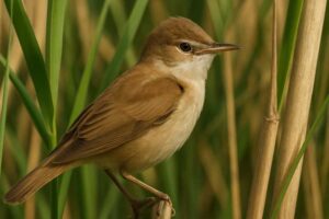 Image of a Common Reed Warbler in its natural habitat