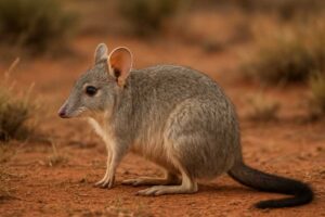 Image of a Desert Bettong in its natural habitat