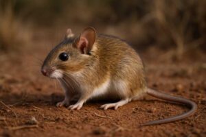 Image of a Drylands Vesper Mouse in its natural habitat