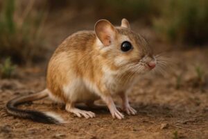 Image of a Dulzura Kangaroo Rat in its natural habitat