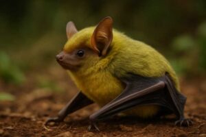 Image of a Eastern Greenish Yellow Bat in its natural habitat