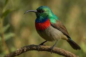 Image of a Eastern Double-collared Sunbird in its natural habitat