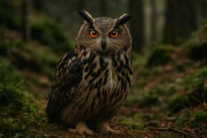Image of a Eurasian Eagle-Owl in its natural habitat
