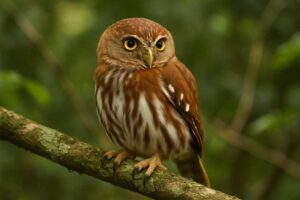 Image of a Ferruginous Pygmy Owl in its natural habitat