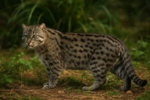 Image of a Fishing Cat in its natural habitat