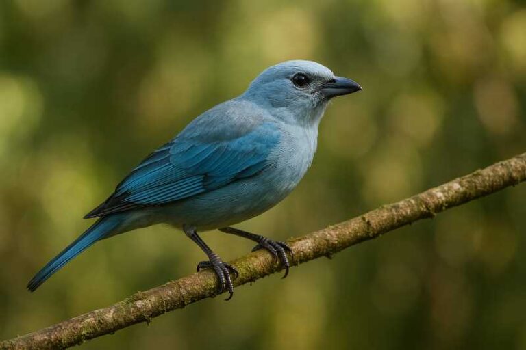 Image of a Glaucous Tanager in its natural habitat
