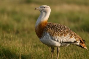 Image of a Great Bustard in its natural habitat
