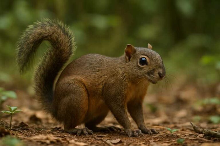 Image of a Guianan Squirrel in its natural habitat