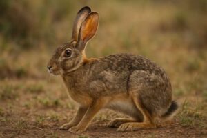 Image of a Indian Hare in its natural habitat