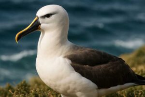 Image of a Indian Yellow-nosed Albatross in its natural habitat