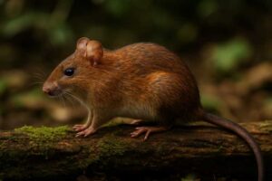 Image of a King Arboreal Rice Rat in its natural habitat