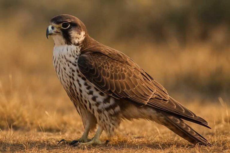 Image of a Laggar Falcon in its natural habitat