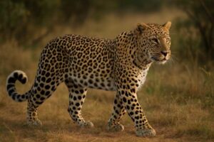 Image of a Leopard in its natural habitat