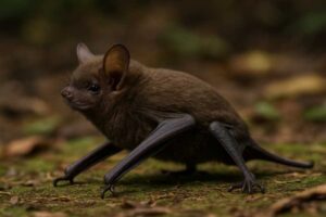 Image of a Lesser Sheath-tailed Bat in its natural habitat