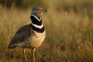 Image of a Little Bustard in its natural habitat