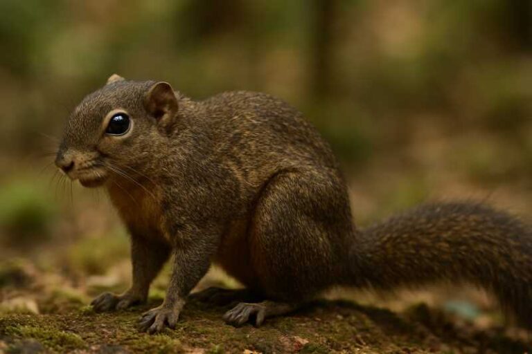 Image of a Low's Squirrel in its natural habitat