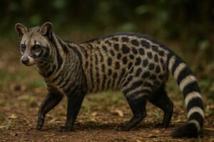 Image of a Malay Civet in its natural habitat