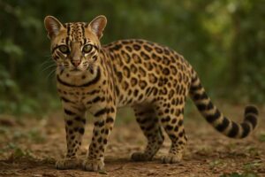 Image of a Margay in its natural habitat