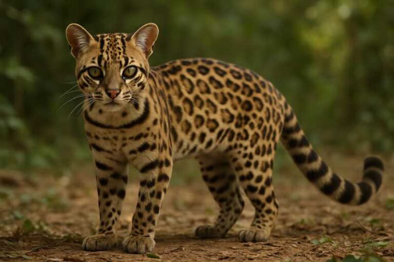 Image of a Margay in its natural habitat