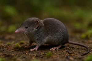 Image of a Medog White-toothed Shrew in its natural habitat