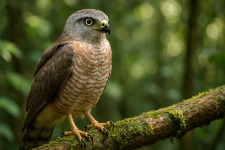 Image of a Moluccan Goshawk in its natural habitat