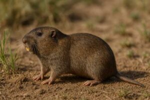 Image of a New Mexico Pocket Gopher in its natural habitat