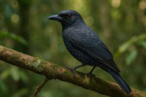 Image of a Obi Cicadabird in its natural habitat