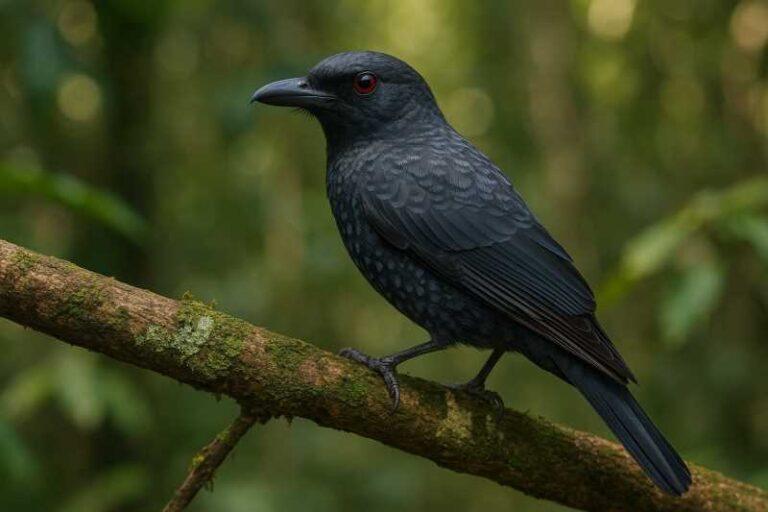 Image of a Obi Cicadabird in its natural habitat