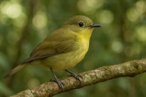 Image of a Olive Flyrobin in its natural habitat