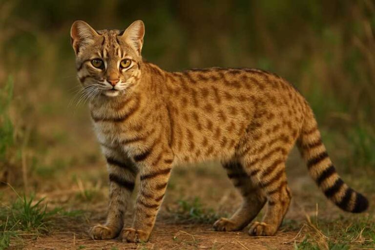 Image of a Pantanal Cat in its natural habitat
