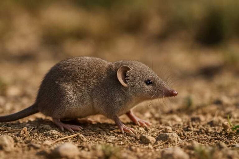 Image of a Persian White-toothed Shrew in its natural habitat