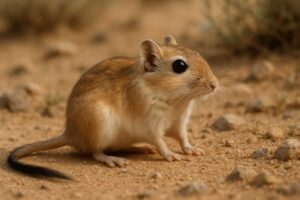 Image of a Pleasant Gerbil in its natural habitat