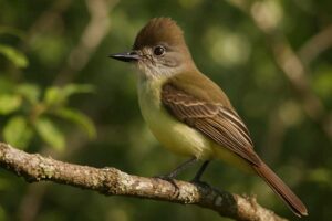 Image of a Puerto Rican Flycatcher in its natural habitat