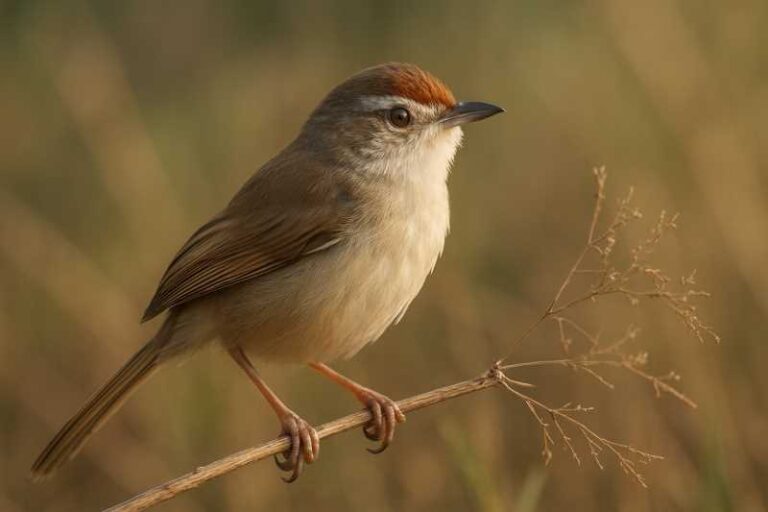 Image of a Rufous-fronted Prinia in its natural habitat
