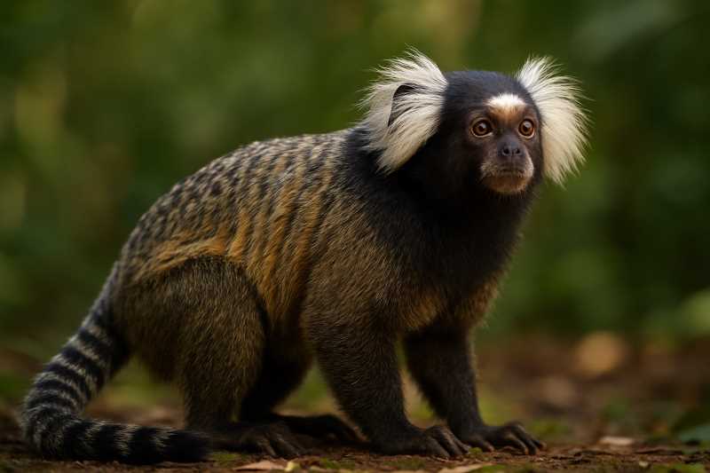 Image of a Sateré Marmoset in its natural habitat