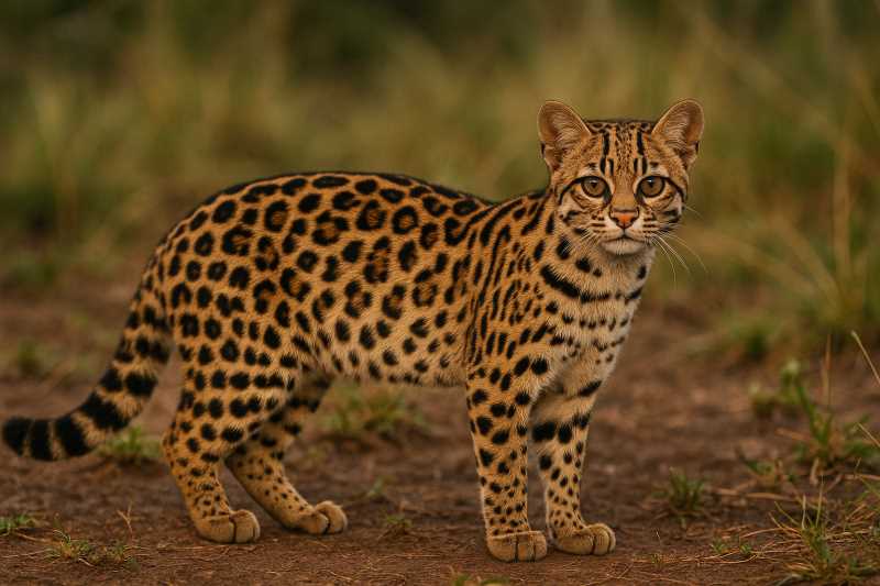 Savanna Oncilla Leopardus Tigrinus Overview