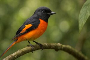 Image of a Short-billed Minivet in its natural habitat