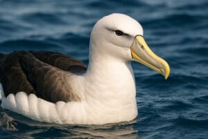 Image of a Shy Albatross in its natural habitat