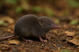 Image of a Small Mexican Small-eared Shrew in its natural habitat