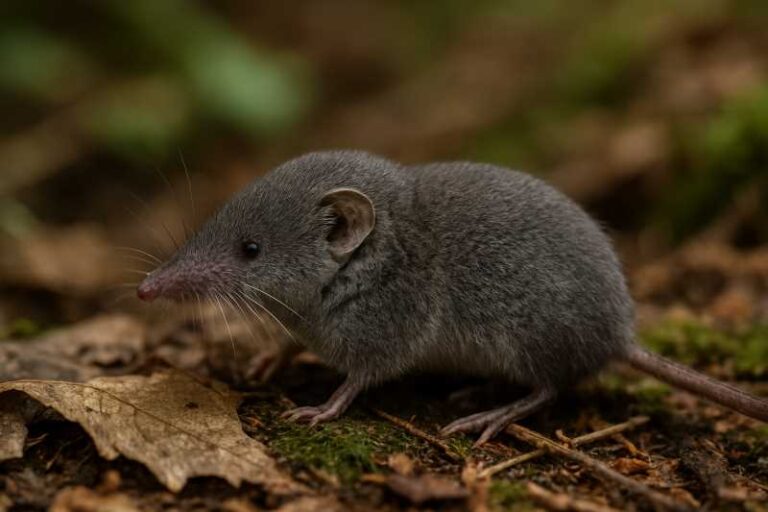 Image of a Smoky Shrew in its natural habitat