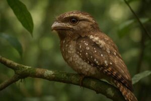 Image of a Sri Lanka Frogmouth in its natural habitat